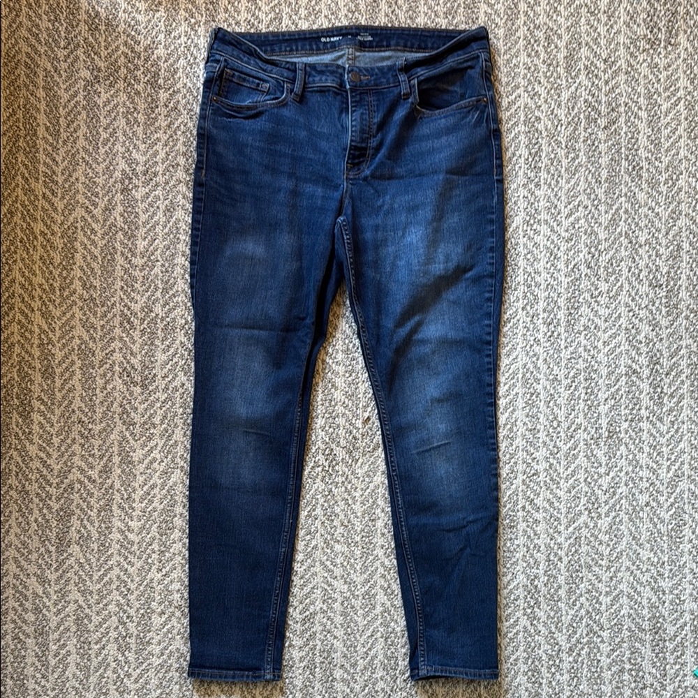 Old Navy Blue Skinny Jeans Classic Denim